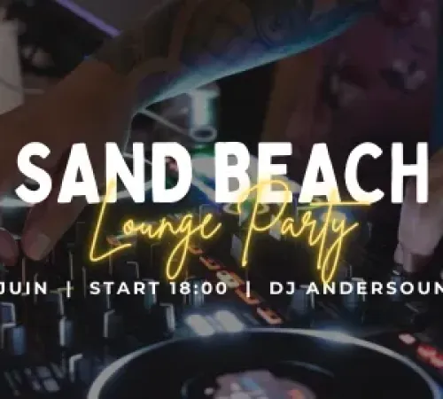 Sand Beach Lounge Party