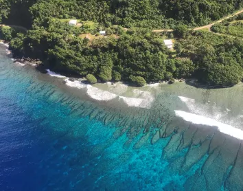 Côte de Futuna Village Plage Paysage