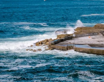 Sydney piscine eau de mer